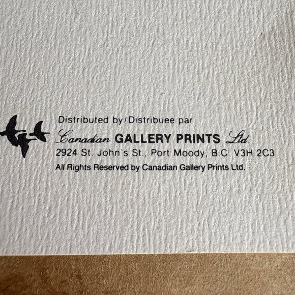 VTG Dorothy Francis Framed Lithograph Print Dane Mother and Child Inuit Alaskan - Picture 8 of 16